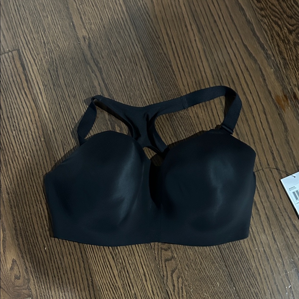 NWT Nike black womens support sports bra workout sz 42E